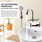 Instant Electric Water Heater Tap with Detachable Shower – Hot Water in Seconds